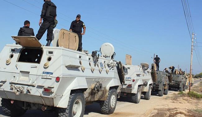 تقویت حضور نظامی مصر در مرز غزه