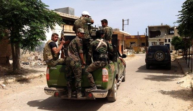 Syrian army continues mop-up operation in Homs