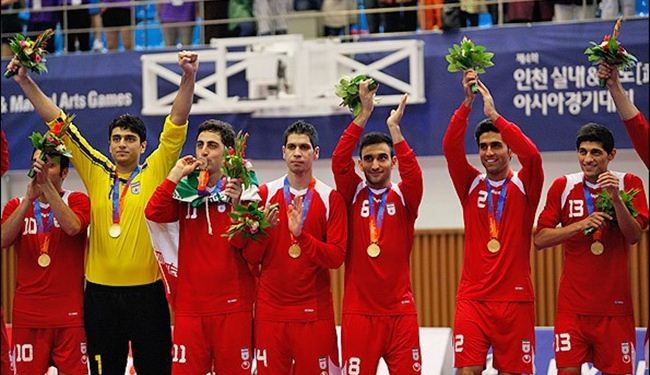 Iran futsal team beats Japan to win Asian title
