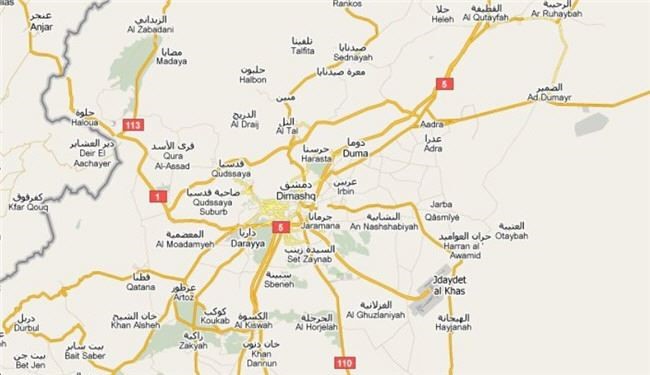 آغاز عملیات گسترده ارتش سوریه در حومه دمشق