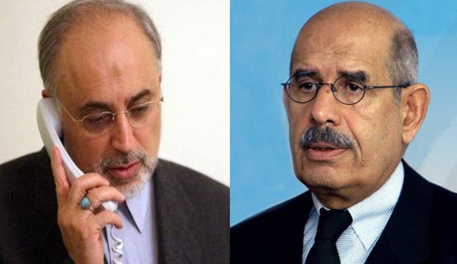 Salehi, ElBaradei discuss developments in Egypt