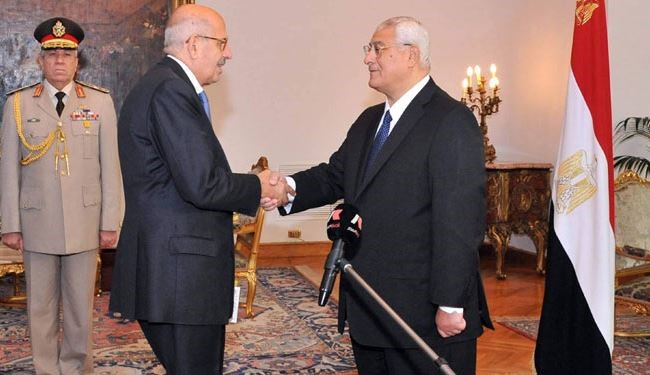 ElBaradei sworn in as Egypt’s new VP