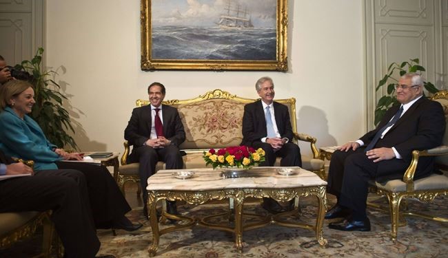 مصر دنبال متحدان جدید، آمریکا به تروریست ها کمک می‌کند