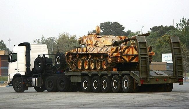 Iran unveils indigenous tank transporter