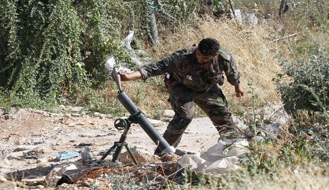 Terrorists’ mortar shell kills 3 Syrians in Ghouta