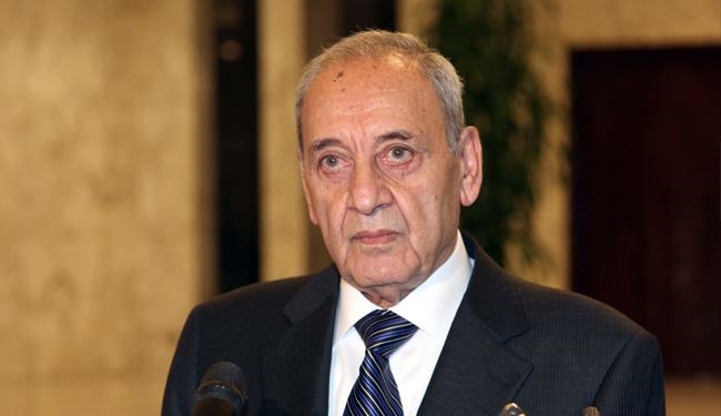 انتقاد رئیس مجلس لبنان از خدمت رایگان اروپا به صهیونیستها