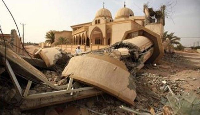 Al Khalifa regime destroys another mosque