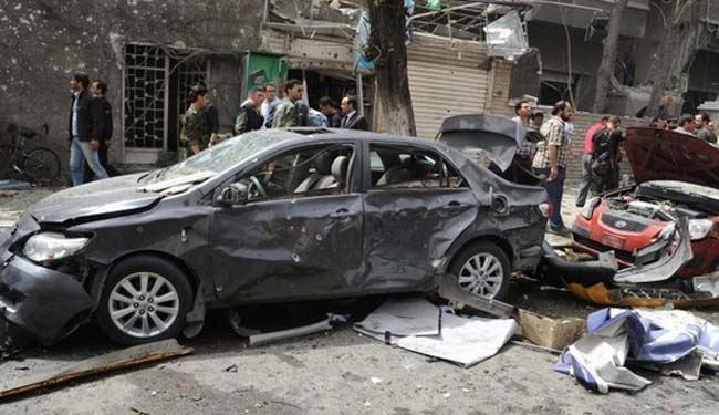 Ten die in Damascus car bombing