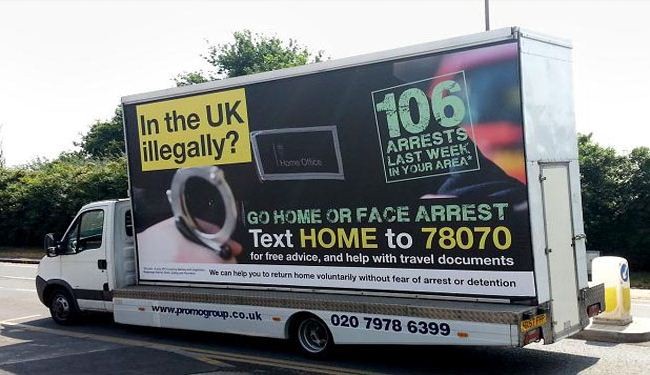 Go home or face arrest: UK to migrants