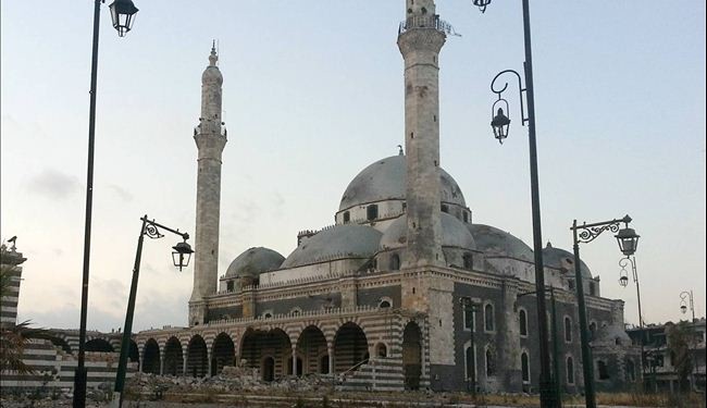 الجيش السوري يسيطر على مسجد خالد بن الوليد بحمص