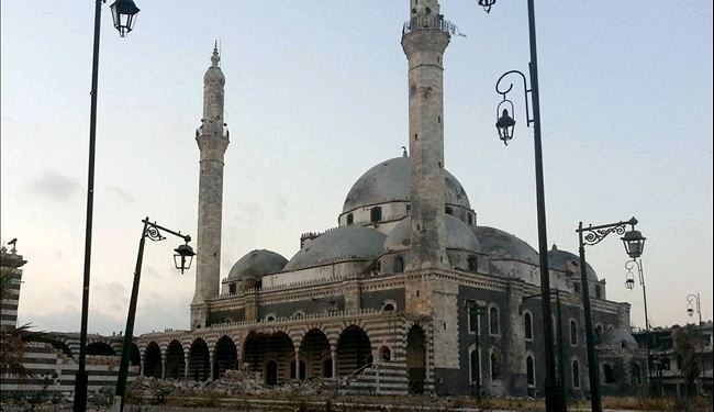 Syrian army retakes Homs Khalid ibn Walid Mosque
