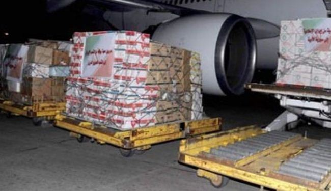 Iran sends humanitarian aid to Syria