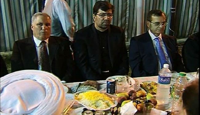 افطار بالسفارة الايرانية ببيروت بمناسبة يوم القدس