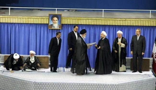 Ayatollah Khamenei endorses Rohani as president
