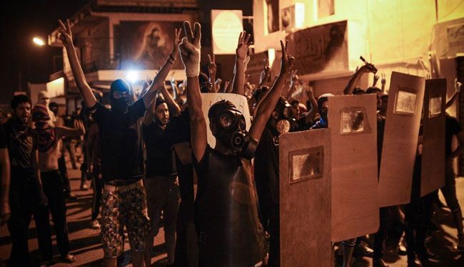 تظاهرات في انحاء البحرين استعدادا لفعالية التمرد