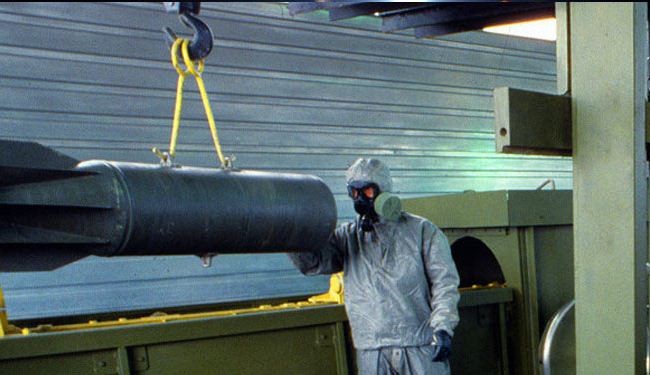 Russia kills 30K tons of chemical arms