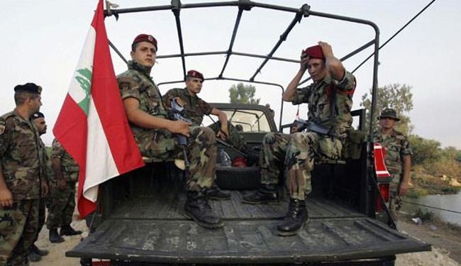 الجيش اللبناني يوقف مسلحين قادمين من سوريا