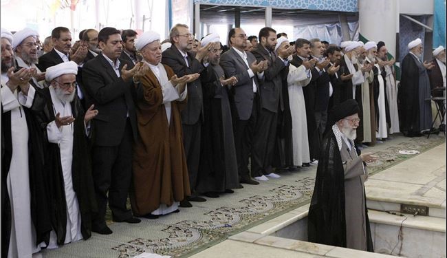 صور صلاة عيد الفطر السعيد  في ايران