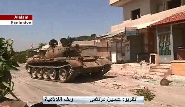 الجيش السوري يسيطر على مناطق بريف اللاذقية