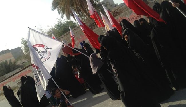 ربودن زنان معترض در بحرین