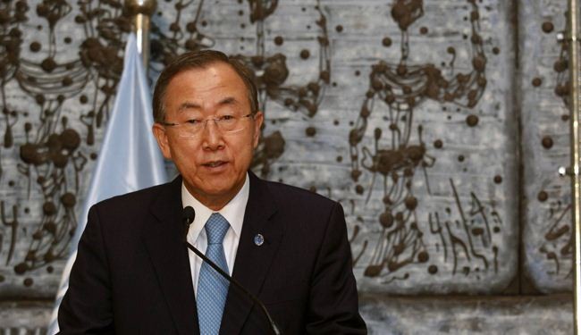 UN chief 'deeply troubled' by Israel settlements