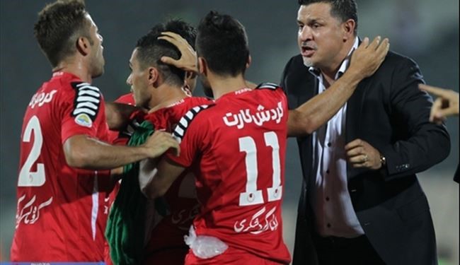 برسبوليس يفوز على ملوان انزلي في الدوري الايراني
