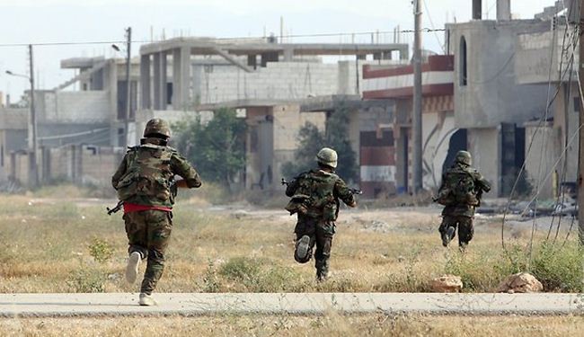 Syria army seizes arms smugglers near Qusayr