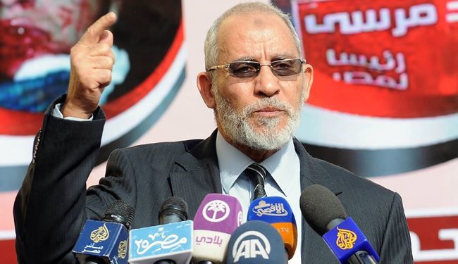 محمد بدیع، رهبر اخوان مصر بازداشت شد