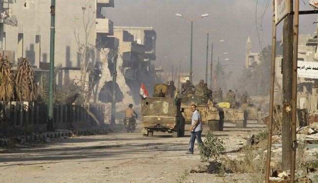 الجيش السوري ينفذ عمليات باطراف دمشق وريفها