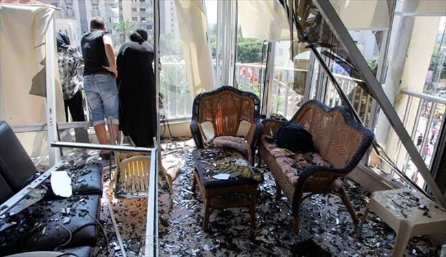 Damascus condemns Lebanon twin explosions