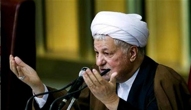 War on Syria lacks justification: Rafsanjani