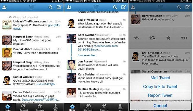تويتر يستحدث طريقة جديدة لعرض المحادثات بين مستخدميه
