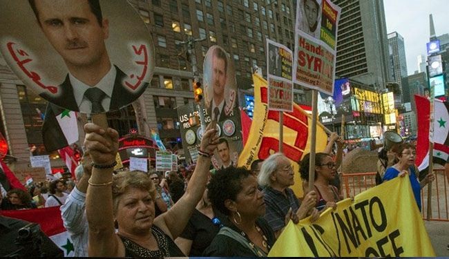 New Yorkers protest Obama war on Syria