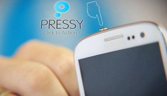 “PRESSY” زر للتفعيل السريع لوظائف الهواتف الذكية