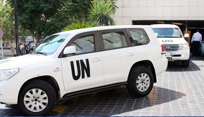 UN inspectors leave Damascus for Lebanon