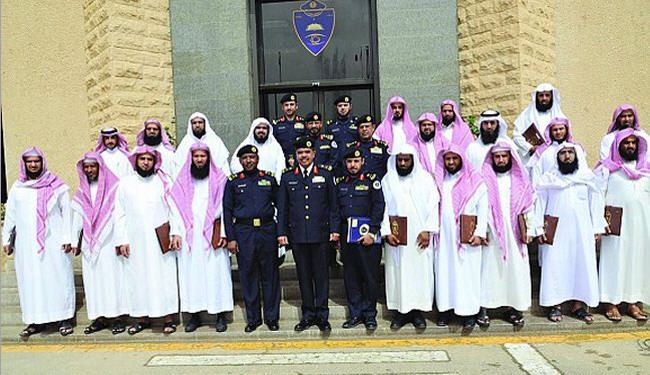 إحراق واجهة مكتب للشرطة الدينية في الرياض