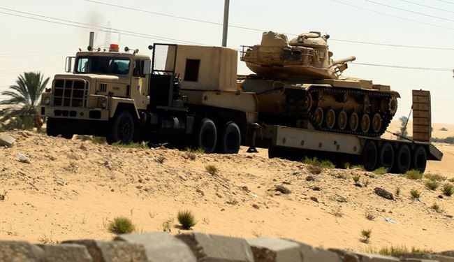 مقتل 8 مسلحين بعملية للجيش المصري بسيناء
