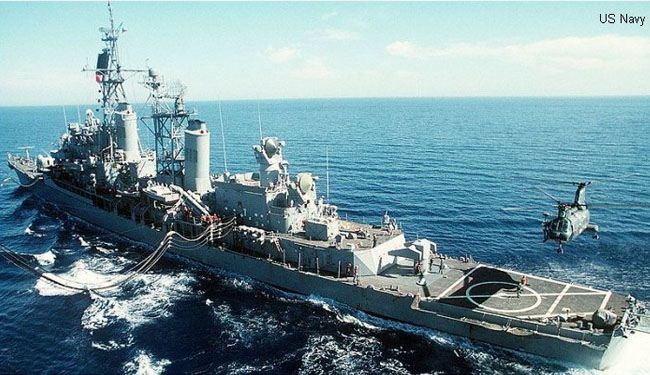 US Navy redeploys warships in mideast