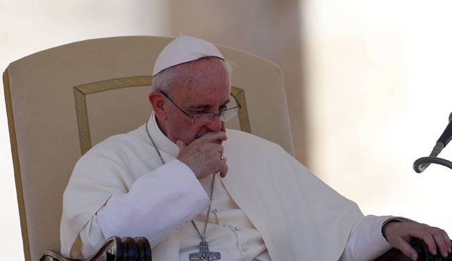 Pope Francis calls for peace instead of war on Syria