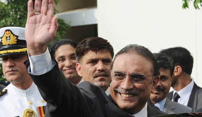 Pakistan's Zardari ends term in office