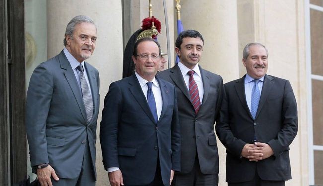 France, Arab states to boost aid to Syria militants