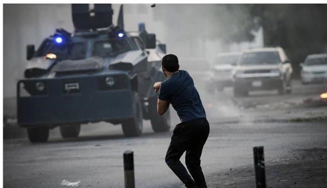 تشدید درگیری نیروهای امنیتی بحرین با مردم