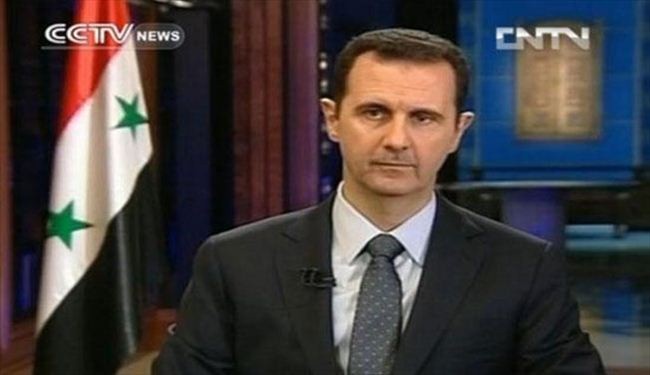 Assad: West fights imaginary enemy in Syria