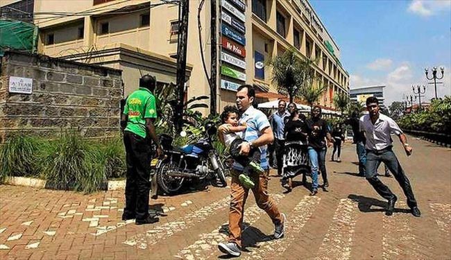 Blasts, gunfire at Kenya mall siege