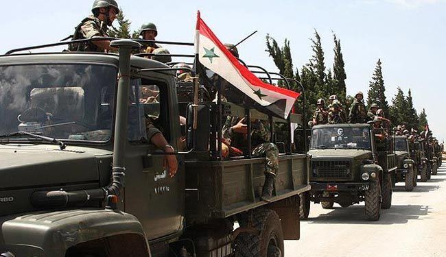 الجيش السوري يواصل عملياته ضد المسلحين في مناطق متعددة