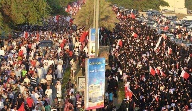 Bahrainis march in memory of killed protester