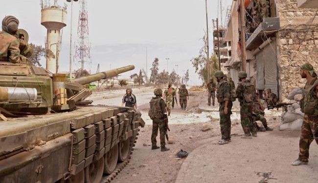 Syria army inflicts heavy losses on militants in Yarmouk camp