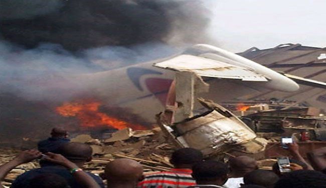 سقوط هواپیما در نیجریه