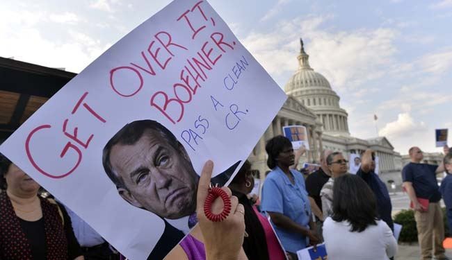 US petition demands no pay for congress during shutdown