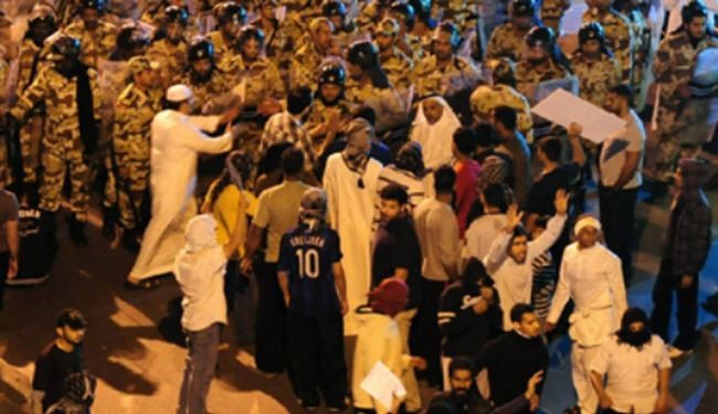 تظاهرات ضددولتی در پایتخت عربستان